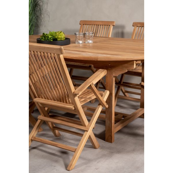 Bjuråker Matgrupp (180x120) - Natur - 6 Stolar Bjuråker Matgrupp (180x120) - Natur - 6 Stolar