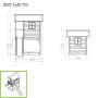 Lekstuga Loft 700 (FSC 100%)