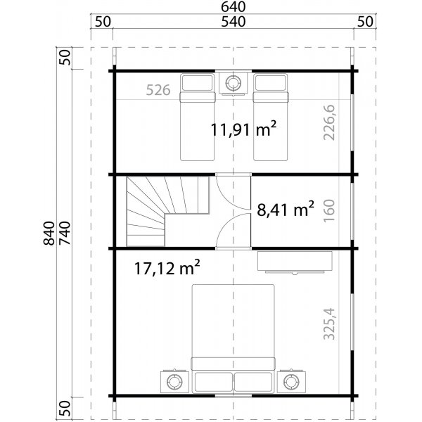 Sommerhus Mattis A - 42,5 m² Sommerhus Mattis A - 42,5 m²