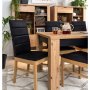 Ostia matbord 160-200 x 90 cm - Ek