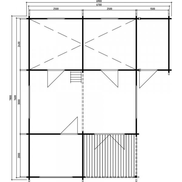 Fritidshus Mollie - 41,5 m² Fritidshus Mollie - 41,5 m²
