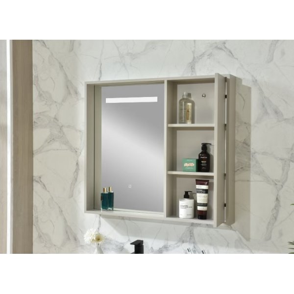 Badezimmerm�bel 90 cm Grau - Odense