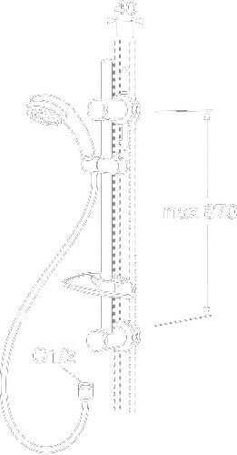 Gustavsberg Brusesæt Nautic1, Håndvask Gustavsberg Brusesæt Nautic1, Håndvask
