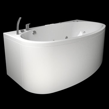 Bubbelbadkar Norden 170 O