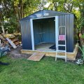 Kundbild Fundament till Förråd Ola 8,5 m²: Mycket bra över förväntan. Lätt...
