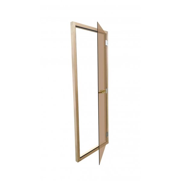Bastud�rr Hemlock � 70�190 cm | H�rdat glas | FSC-certifierad