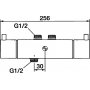FM Mattsson Skerhetsblandare fr dusch (40 c/c), Garda Krom - 9686-0000