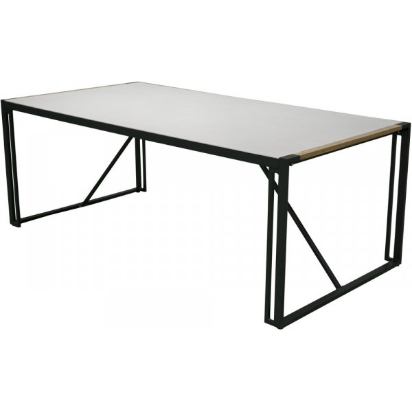 Tornsborg matbord  Svart/gr