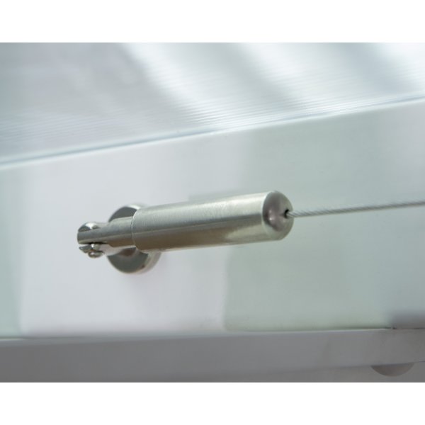 Canopia solskydd för altantak 3 x 8,6 - Vit Canopia solskydd för altantak 3 x 8,6 - Vit