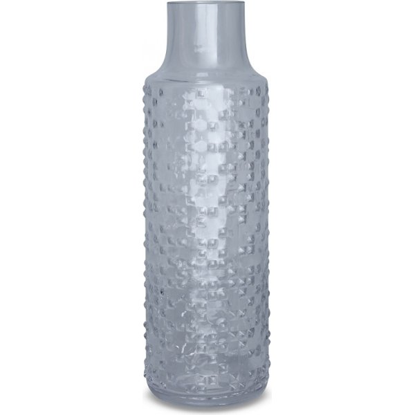 Blomvas i glas 38 cm h�g