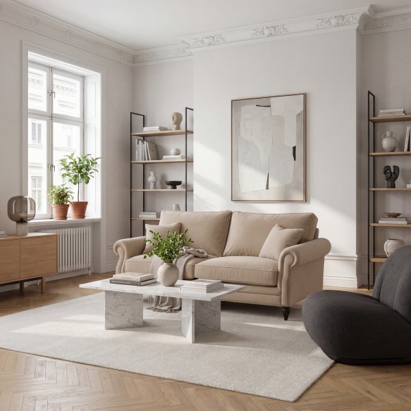 Soffa Memo 3-sits - Ljus mullvad Soffa Memo 3-sits - Ljus mullvad