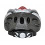 Cykelhj�lm Cooper vit & r�d