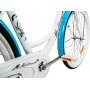 Damecykel Classic 26\\\" - hvid og bl