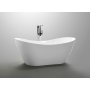 Badkar frist�ende Vit 180x80x72 cm - Metis