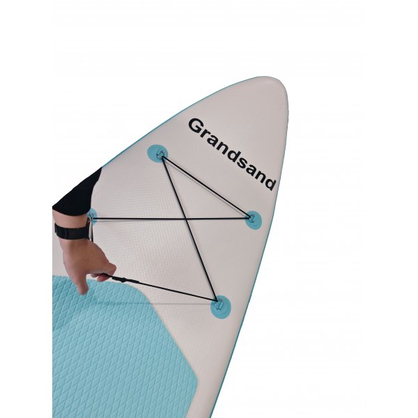 SUP Paddelbräda 320 cm Svart/blå | Uppblåsbar Stand Up Paddle Board med tillbehör SUP Paddelbräda 320 cm Svart/blå | Uppblåsbar Stand Up Paddle Board med tillbehör