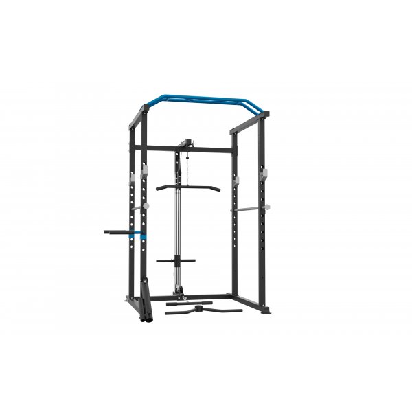 Power Rack Heimtrainer 220 cm - Komplette Trainingsstation mit J-Haken