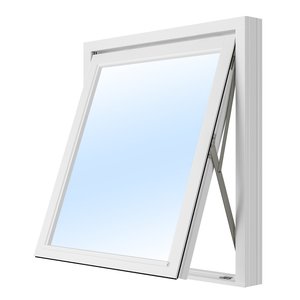 Vridfönster - 3-glas - Trä - U-värde 1,1 - Outlet