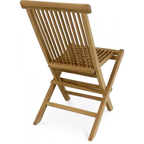 Saltö Garten-Essgruppe, runder Tisch Ø150 cm mit 6 Esszimmerstühlen - Teak Saltö Garten-Essgruppe, runder Tisch Ø150 cm mit 6 Esszimmerstühlen - Teak