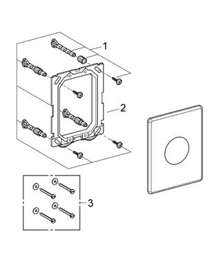 Grohe Trykknap Skate 38573