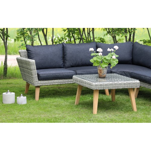 Gransholm utembelgrupp hrnsoffa med bord - Natur konstrotting
