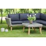 Gransholm udendrs mbelst hjrnesofa med bord - Natur polyrattan
