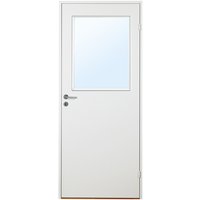 Innerdörr Orust - Slätt kompakt dörrblad med glas G21 Innerdörr Orust - Slätt kompakt dörrblad med glas G21