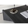 Rogaland soffbord 100 x 100 cm - Svart