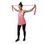 Motstndsband 1200 x 120 x 0,7 mm - Rosa