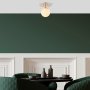 Well taklampa 11671 - Guld/vit
