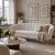 Soffa offwhite 3-sits - 180 cm - Kingsley Soffa offwhite 3-sits - 180 cm - Kingsley