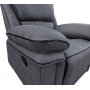 Reclinerf�t�lj gr� (Mikrofiber) - Riverdale