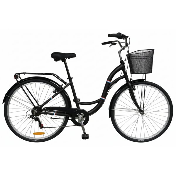Damcykel Citybike 28� � Svart (6 v�xlar)