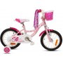 Barncykel Little Sweetie 14\\\" - Rosa - D\\\'Goose Kids + Reflexsele