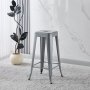 Iris barstol metall - Sitth�jd 77 cm