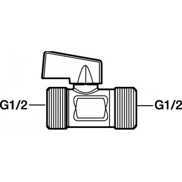 FM Mattsson Kulventil Krom - 2286-1501