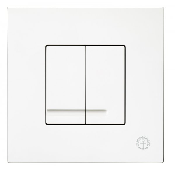 GBG Vgtryk Triomont XS duo hvid - 7393651