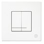 GBG Vgtryk Triomont XS duo hvid - 7393651