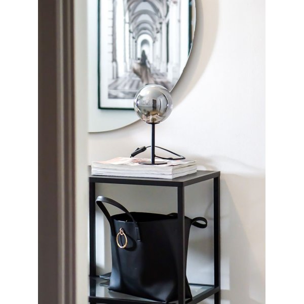 Molekyl bordslampa - Svart/r�kgr�
