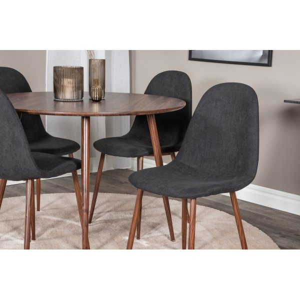 Matbord valn�t �100 cm - Plaza