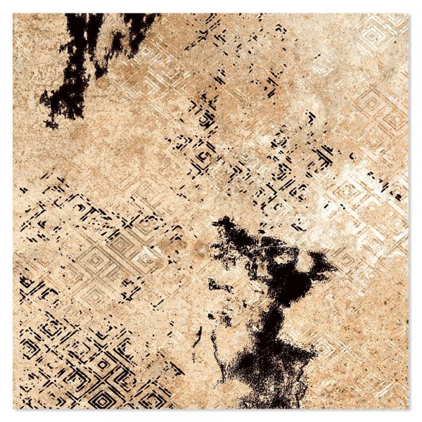 Klinker Indy Brons-Svart Matt 20x20 cm