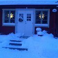 Kundbild Parytterdörr Helena - ytterdörr: Kallt men dörrarna värmer.