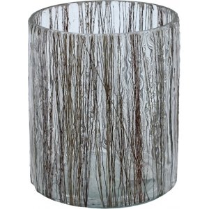 Maja ljuslykta 3-pack 10 x 12 cm / 8 x 10 cm / 7 x 8 cm - Glas