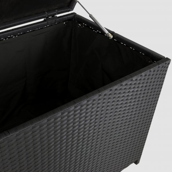 Alma tyynylaatikko musta synteettinen rottinki Alma tyynylaatikko musta synteettinen rottinki