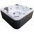 Spabad utomhus 5 sittplatser 200x200 cm Nordamist Nepton jacuzzi Spabad utomhus 5 sittplatser 200x200 cm Nordamist Nepton jacuzzi
