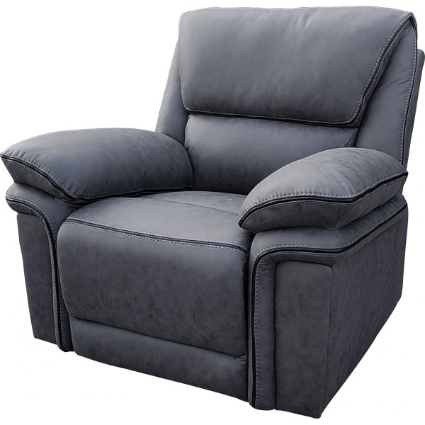 Reclinerf�t�lj gr� (Mikrofiber) - Riverdale