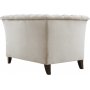 F�t�lj chesterfield beige sammet - Milton
