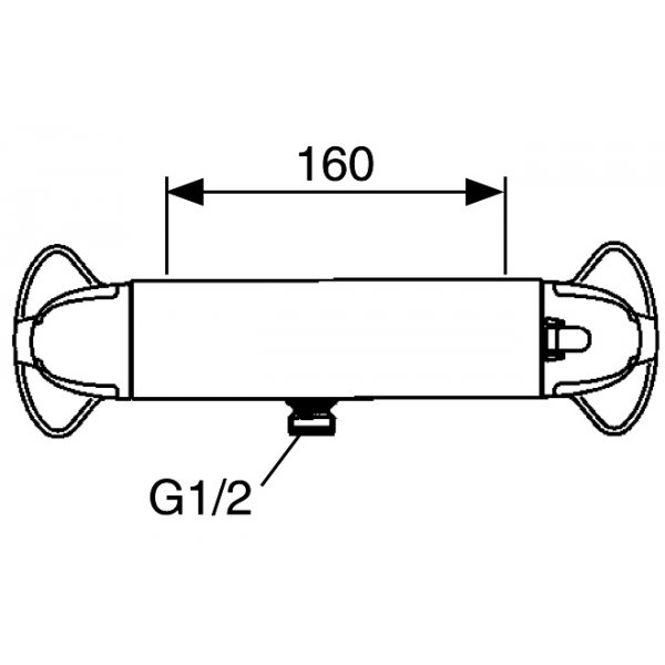FM Mattsson Skerhetsblandare 9000 Krom - 9210-5000