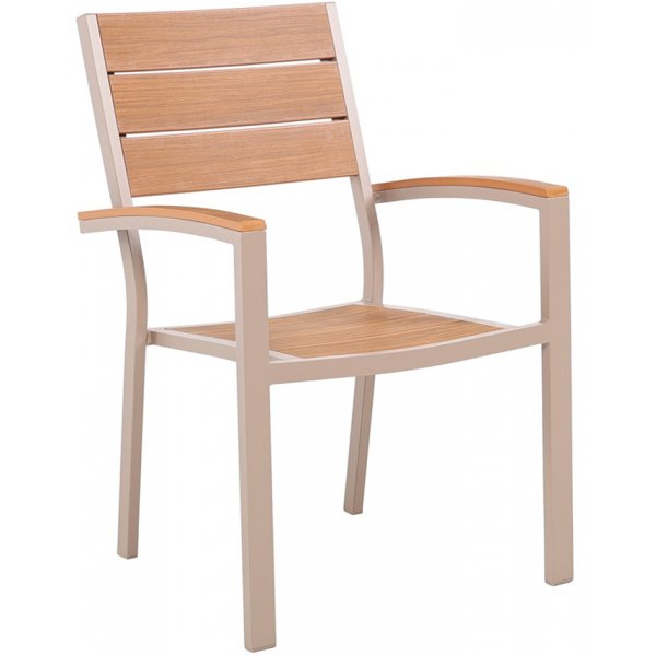 Karmstol med armstöd Beige - Las Vegas Karmstol med armstöd Beige - Las Vegas