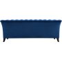 Soffa 3-sits Chesterfield Blå - Milton Soffa 3-sits Chesterfield Blå - Milton