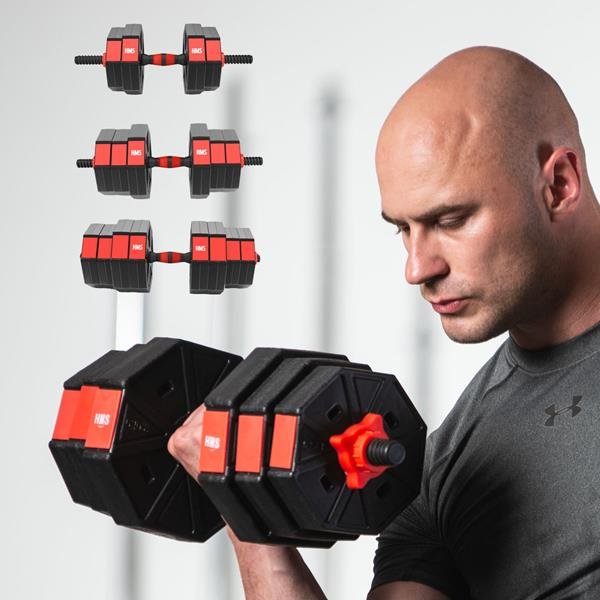 Verstellbares Hantelset - 40 kg